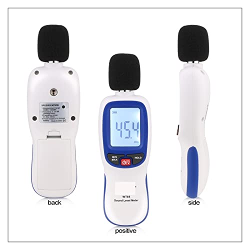 Compteur de niveau sonore numérique WT85 mini décibelmètre digital 30-130 dB de précision