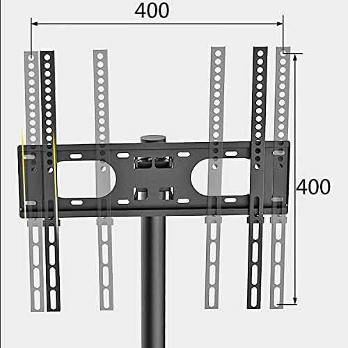Soporte móvil para TV con ruedas ajustable hasta 35kg miniatura 4
