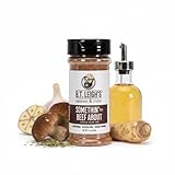 Umami Beef & Steak Rub | Vegan, Gluten Free Barbecue Rub & Seasoning | Made in Kentucky | All Natural, No Fillers, Small Batch, Artisan Gourmet Seasoning | Somethin' to Beef About