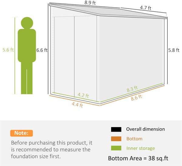 Condition photo showing Good Condition for Garden Shed
