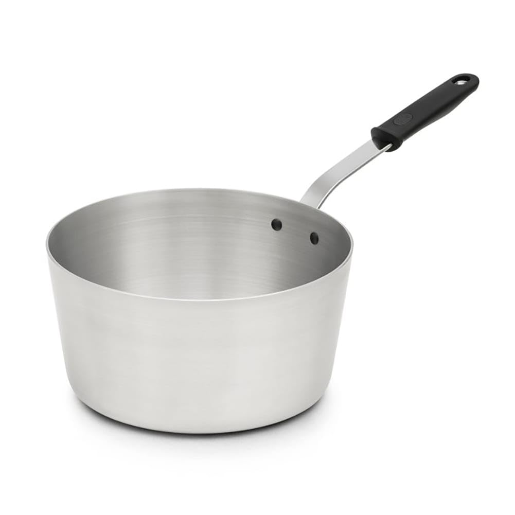 68310 Wear-Ever Tapered Aluminum 10 Quart Sauce Pan by Vollrath – large, Aluminum, Silver, Model 682110
