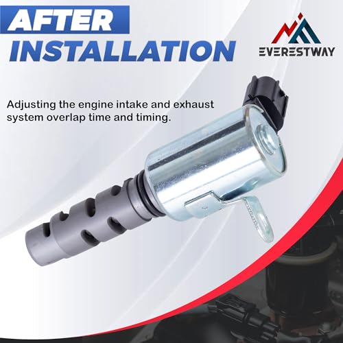 EVERESTWAY 2PCS Oil Control Variable Valve Timing (VVT) Solenoid Replaces 917-211 15340-0A010 917-214 153300A010 Compatible with Lexus ES300 RX300 Toyota Camry Highlander Sienna left & Right - Image 2