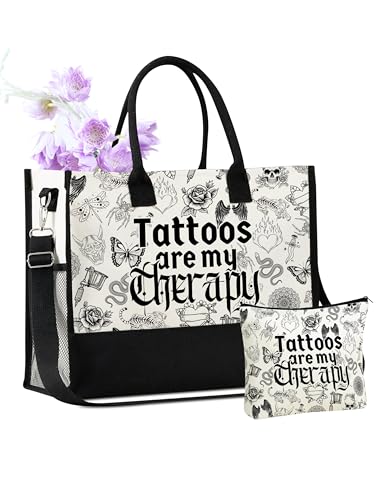 Bolso Tote para Artistas de Tatuajes para Mujeres miniatura 1