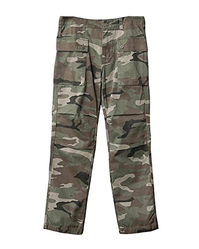 [Avirex] アビレックス 6166113 AERO PANTS CAMOUFLAGE レギュラーフィット (M, 099：CAMO)