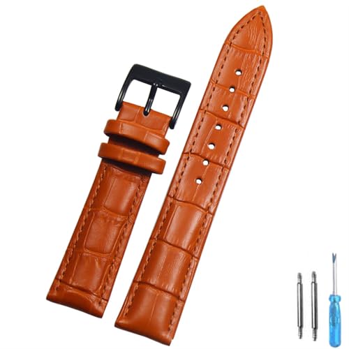 [] YingYou J[tU[voh jp 16mm 18mm 20mm 22mm vANZT[ \bhobN ƒ(Light brown BLACK,20mm)