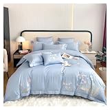 Cet ensemble de luxe comprend une housse de couette et des taies d'oreiller assorties, tout ce dont vous avez besoin pour une bonne nuit de sommeil.