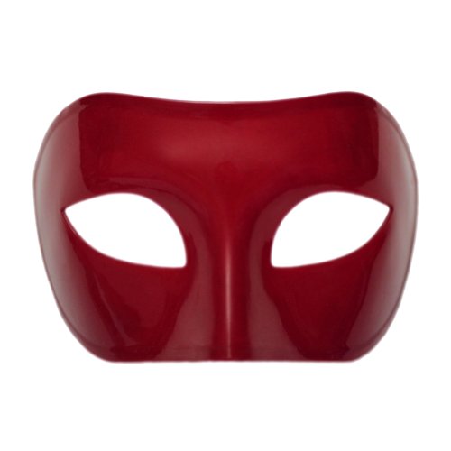 SeasonsTrading Burgundy Red Venetian Masquerade Mask - Mardi Gras Prom Party Accessory (STC12907)