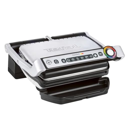 Clatronic elektrischer Grillanzünder/ elektrische Grillzange; EGA 3404; für Grillkohle/ Holzkohle; klein, geeignet zum Camping und Kohle-Grill; Sommer; Grill-Zubehör; schwarz 2 Tefal Optigrill GC705D | intelligenter Kontaktgrill | 6 automatische Programme | passt Temperatur + Grillzyklus ans Grillgut an | antihaftbeschichtete Platten, 30 cm x 20 cm, edelstahl/schwarz