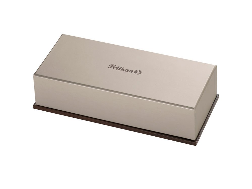 Pelikan Premium Stylo plume de luxe Souverain M600 Pointe Moyenne Noir/Vert