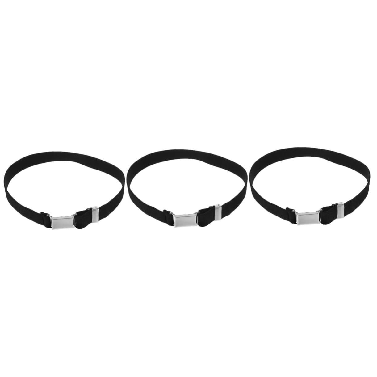 WOFASHPURET 3pcs Adjustable Boys and Girls Belts Boys/girls Stretchy Belts Comfortable Breathable for Jeans/pants/dresses 2 Sizes