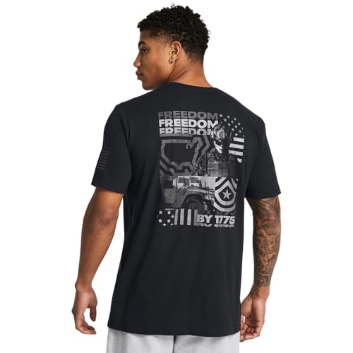 Under Armour Men's Freedom Graphic Short Sleeve T-Shirt, (001) Black / / Titan Gray, Large2