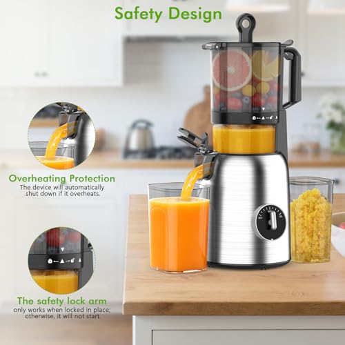 Vertical Masticating Juicer Machine
