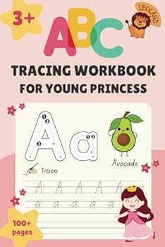 Paperback ABC Tracing Workbook: For Young Princess Book