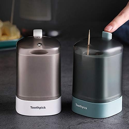 Automatic Toothpick Holder Table Toothpick Container Household Table Toothpick Storage Box Toothpick Dispenser(C)