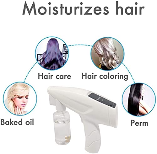 TOPNIU Ongediertebestrijding VaporizerDesinfecteren Spuitpistool Huishoudelijke Stoompistool Elektrische ULV Spray Gun Fogger Machine,Draadloze Draagbare Mini Sproeier Oplaadbare Verstuiver Handheld Spuitbus voor Ziekenhuizen, Schoo - Image 8