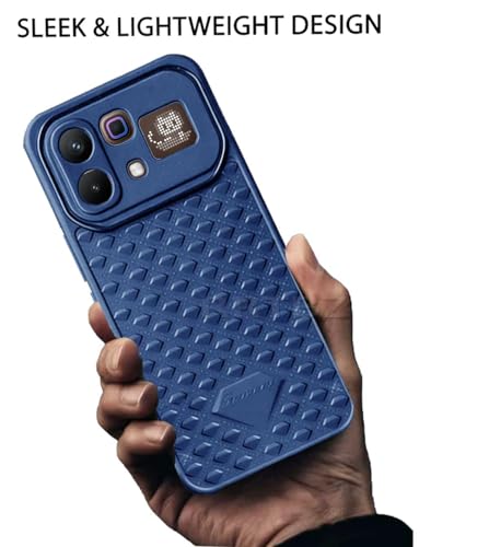 Image of Soft Back Cover Compatible with Infinix Note 60 Pro 5G - Silicone Blue