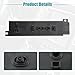 ACROPIX Front Left Side 6 Way Car Power Seat Switch Control Adjustment Adjust Recline Recliner Switch Fit for Acura ILX - Pack of 1 Black