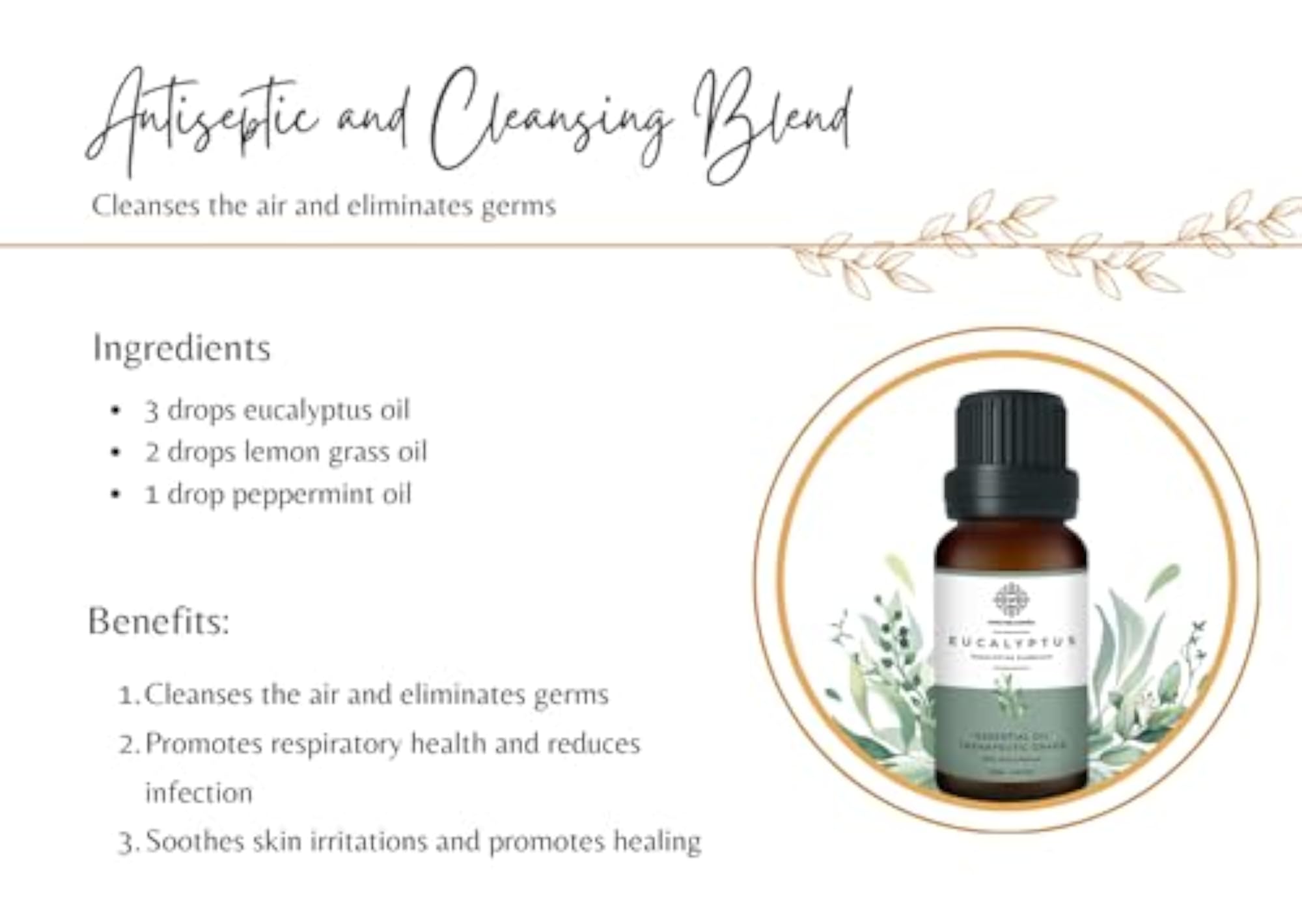 Mystic Pure Ayurveda Essential Oils Combo Set of 5, 15ml