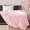 Utopia Bedding Fleece Blanket Queen Size Pink 300GSM Luxury Fuzzy Soft Anti-Static Microfiber Bed Blanket (90x90 Inch) #1