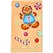 Juvale 3 Pack Disposable Gingerbread Table Cloth for Christmas Party, Classroom Holiday Celebration (54 x 108 in)
