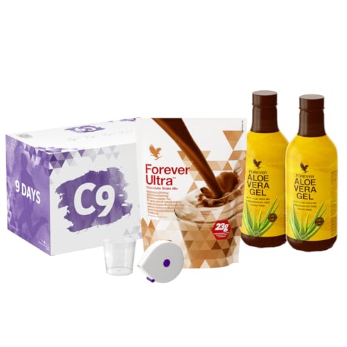 Forever Living Product, Clean 9 Aloe Vera Gel Chocolate, plan de limpieza de 9 días diseñado por expertos