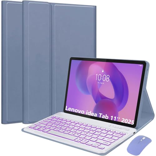 EHLCYS for Lenovo Idea Tab 11C` 2025f (TB-336ZU/TB-336FU) pL[{[hP[XA7FobNCgt}OlbgO\CXBluetooth{L[{[hA}EXt^P[X,