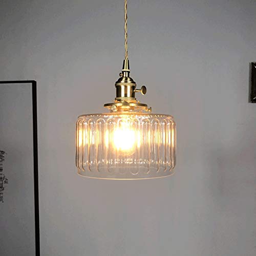 Lampe suspendue en verre postmoderne pour table à manger
