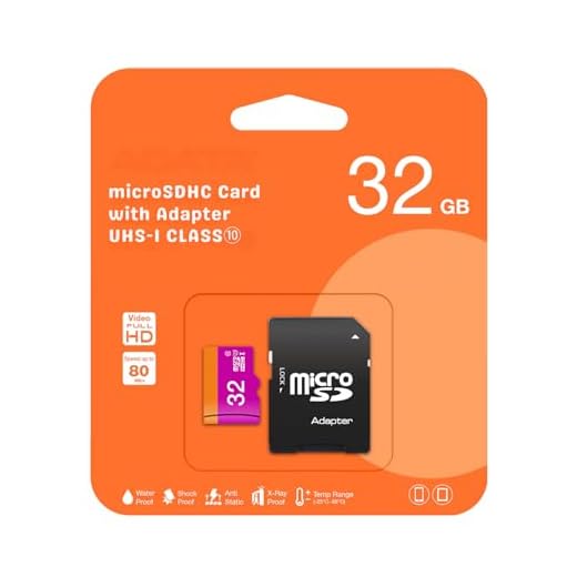 Scheda microSDHC Premium 32GB, Classe 10, Velocità 90MB/s, Registrazione Full HD