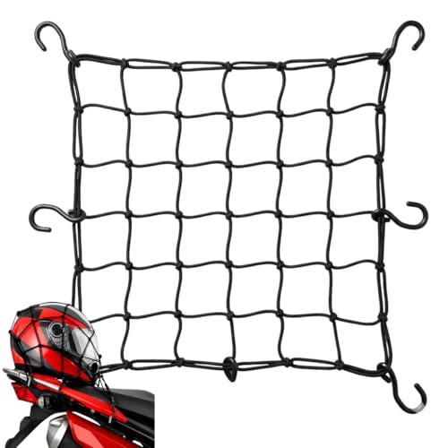 Redinha De Moto Aranha Elástica 40x40 Com 6 Ganchos