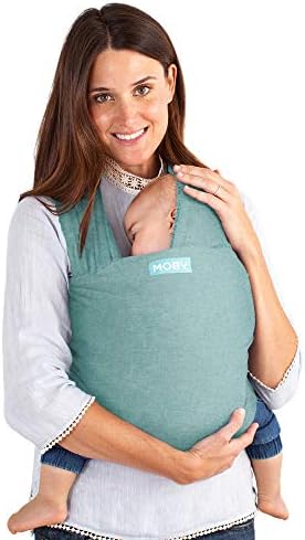Moby Wrap Baby Carrier | Element | Baby Wrap Carrier for Newborns & Infants | #1 Baby Wrap | Baby Gift | Keeps Baby Safe & Secure | Adjustable for All Body Types | Perfect for Mom & Dad | Hydro