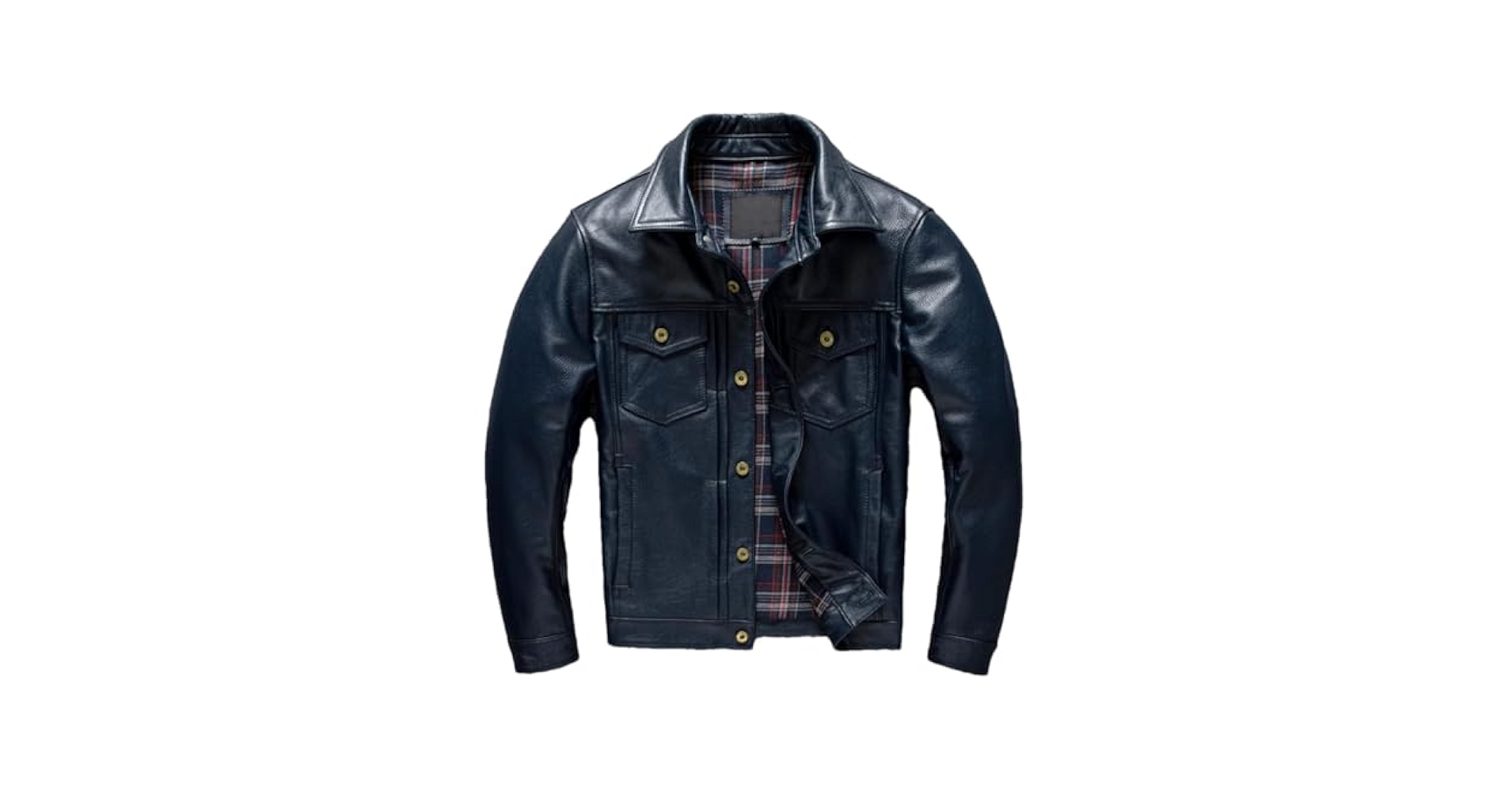 ジャケット・アウター geeks LEATHER COLLER DENIM JACKET Vintage 90s Leather-Collar Denim Jacket | Urban Outfitters