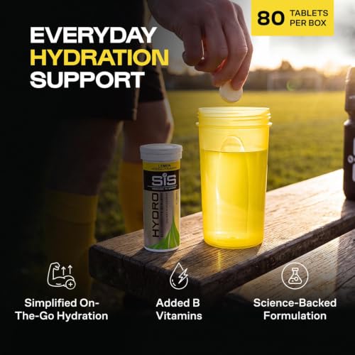 Image of SiS Hydro Tablets, Electrolyte Hydration, No Sugar, Lemon, 8-Pack