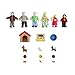 Hape Award Winning Wooden Dollhouse with Pet Set, Unique Accessories for Imaginative Play, 6 Family Figures - Adults 4.3
