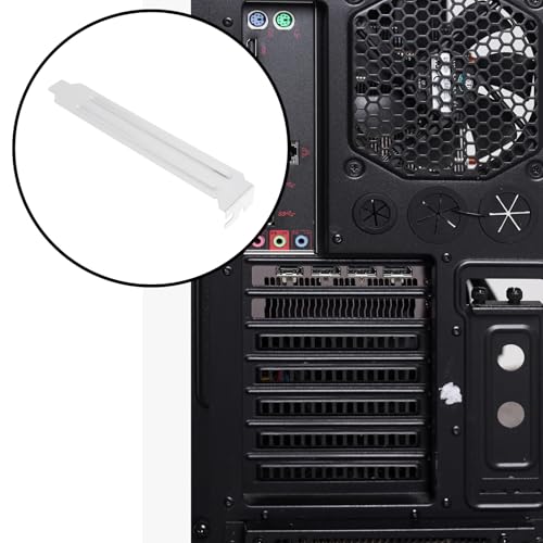 OTOTEC 6X PCI Bracket Standard para PC, Cubierta trasera para ranura de expansión, 122x18x21 mm miniatura 2