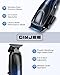 GinJee Professional Barber Clippers for Men Cordless & Corded - Rechargeable Hair Clipper & Trimmer Set with Fade Lever for Home Haircuts, Grooming Kit with Guide Combs, with Travel Case