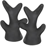 Parliky コンパクトなヘルメット装飾 愛らしい鹿の角 DIYヘルメットデコレーション 耐久性のある軽量素材 ユニセックスオートバイ用アクセ