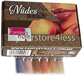 Fantasy NailsSinaloa - NUDES Acrylic Powder - set of 6 Works W Dip system
