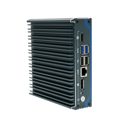 Mini PC Firewall N100 con carril DIN y 4 puertos 2.5GbE para OPNsense y VPN 7