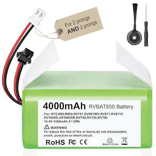 4000mAh RVBAT850 Shark Ion Battery