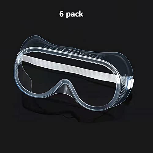 Abudder 6 Pieces Kids Safety Goggles Protective Goggles Crystal Clear Eye Protection For Boys And Girls thumb #3