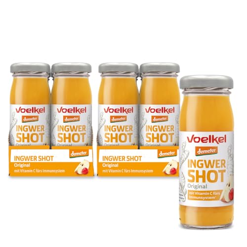 Voelkel - Bio Ingwer Shot Original - 16er-Pack - Demeter-Qualität Deutschland