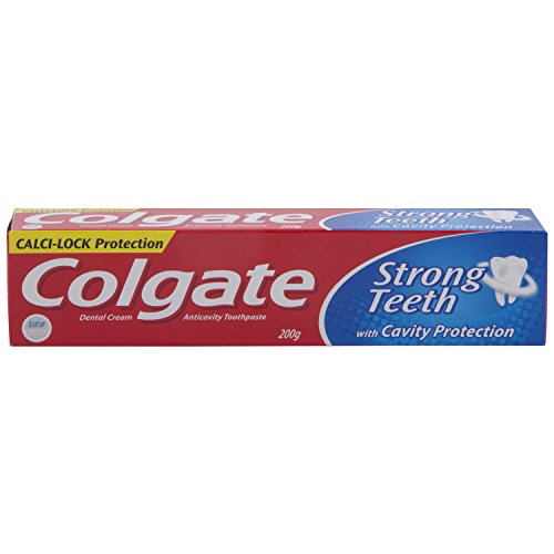 Image of Colgate Toothpaste for Strong Teeth (Calci Lock Protection, 200g Tube)