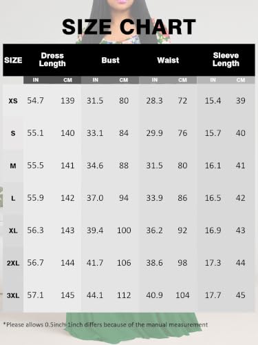 Image of PinkPatty Women's Print Maxi Dresses 3 /4 Sleeve Flowy Long Dress V Neck Wrap Tie Waist Sundress