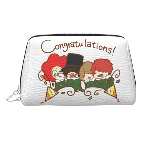 化粧ポーチ 世界の終わり Sekai No Owari レディース メイクポーチ 化粧バッグ メンズ トラベルポーチ レザー 小物入れ かわいい おしゃれ 可愛い 化粧品収納 大容量 防水 多機能 旅行 持ち運び便利