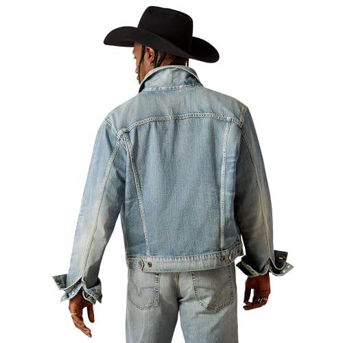 Ariat Men's Yellowstone Hometown Denim Jacket2