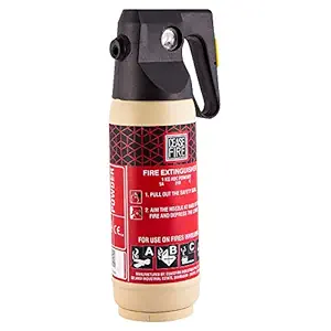Ceasefire Powder Based Car & Home Fire Extinguisher (Ivory) - 1 kg