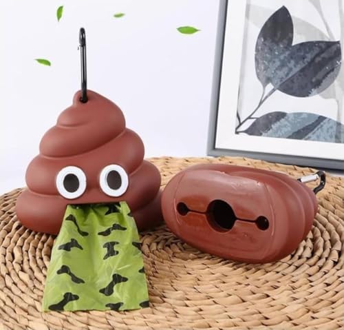 Image of FUN DOG POOP BAG HOLDER