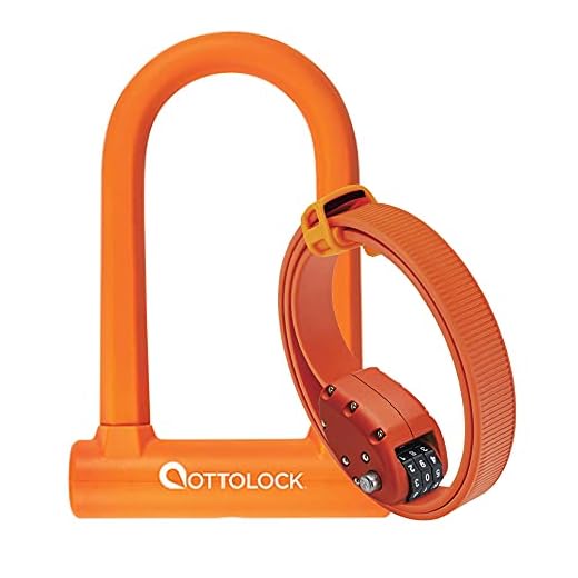 OTTOLOCK Lightweight Theft Deterrent Bike Lock