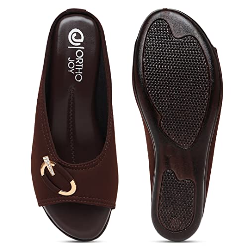 Image of ORTHO JOY Fancy doctor slippers | Soft slipper for women | Comfortable footwear for women stylish