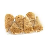 Sewroro 6 Stück Natürliche Turm Räucherkegel Gewürzen Milder Duft Rückfluss Räucherstäbchen für Aromatherapie Meditation und Wohnraum